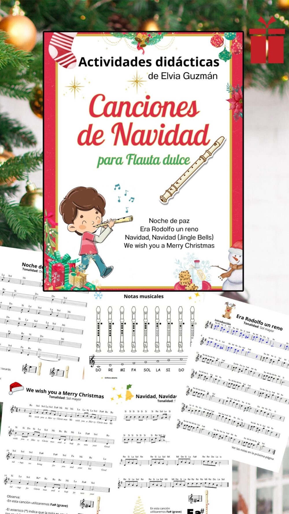 Canciones de Navidad para Flauta Dulce - Image 2