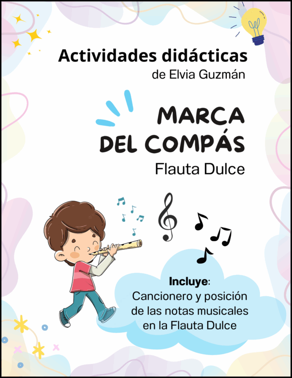 Marca del compás en la Flauta Dulce