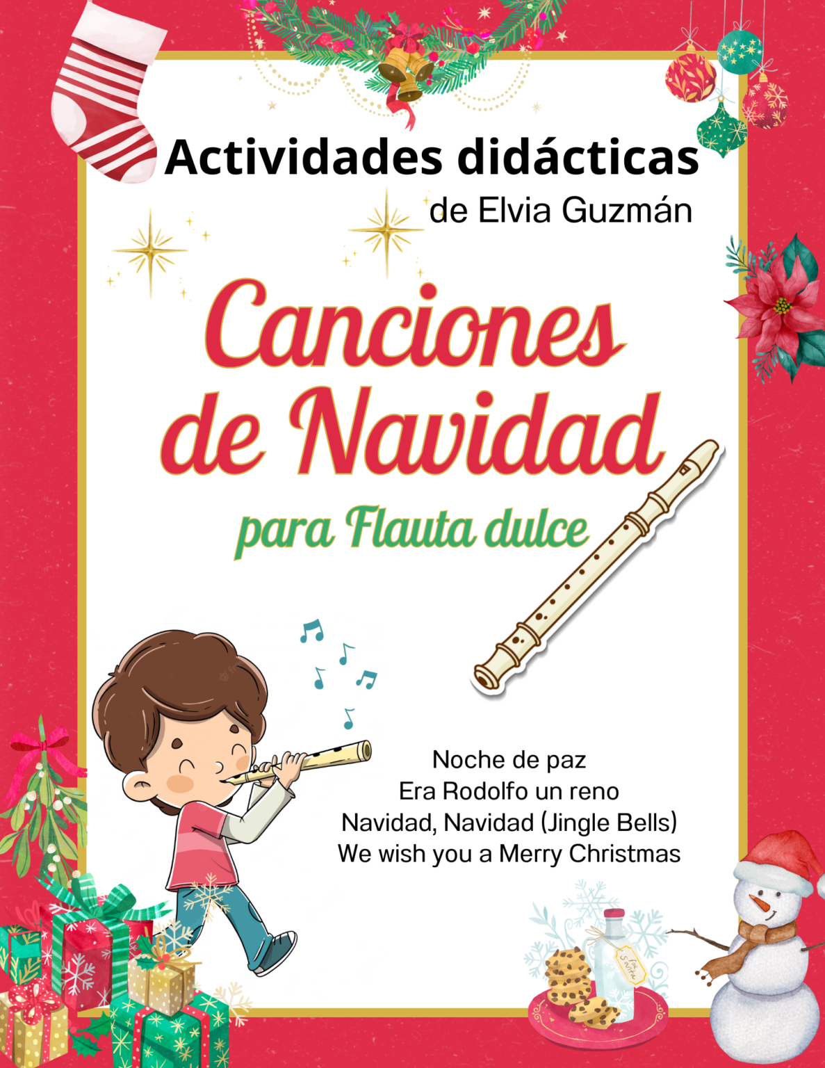 Canciones de Navidad para Flauta Dulce