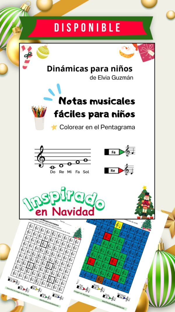 Notas musicales en Navidad - Image 2