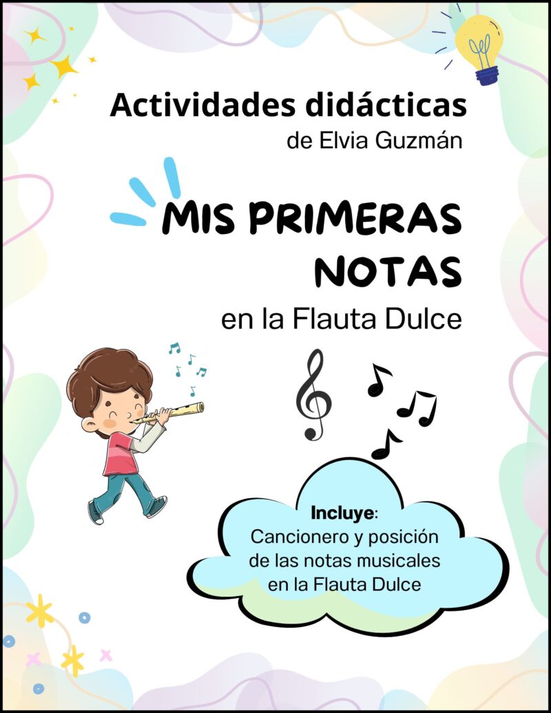 Mis primeras notas en la flauta dulce