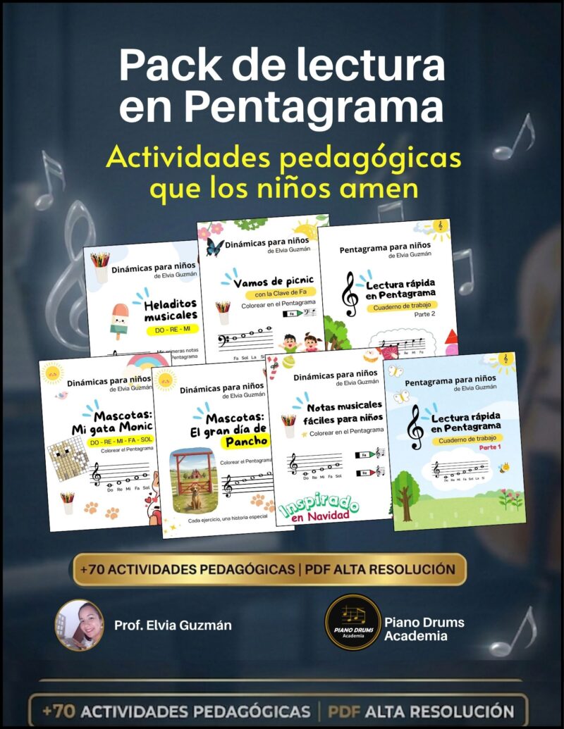 Pack Lectura en Pentagrama